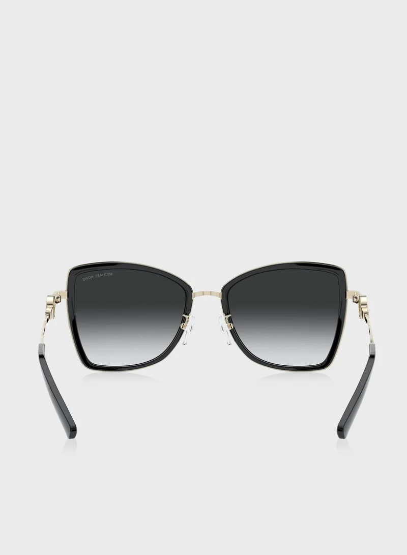 Michael Kors 0MK1067B Square Sunglasses