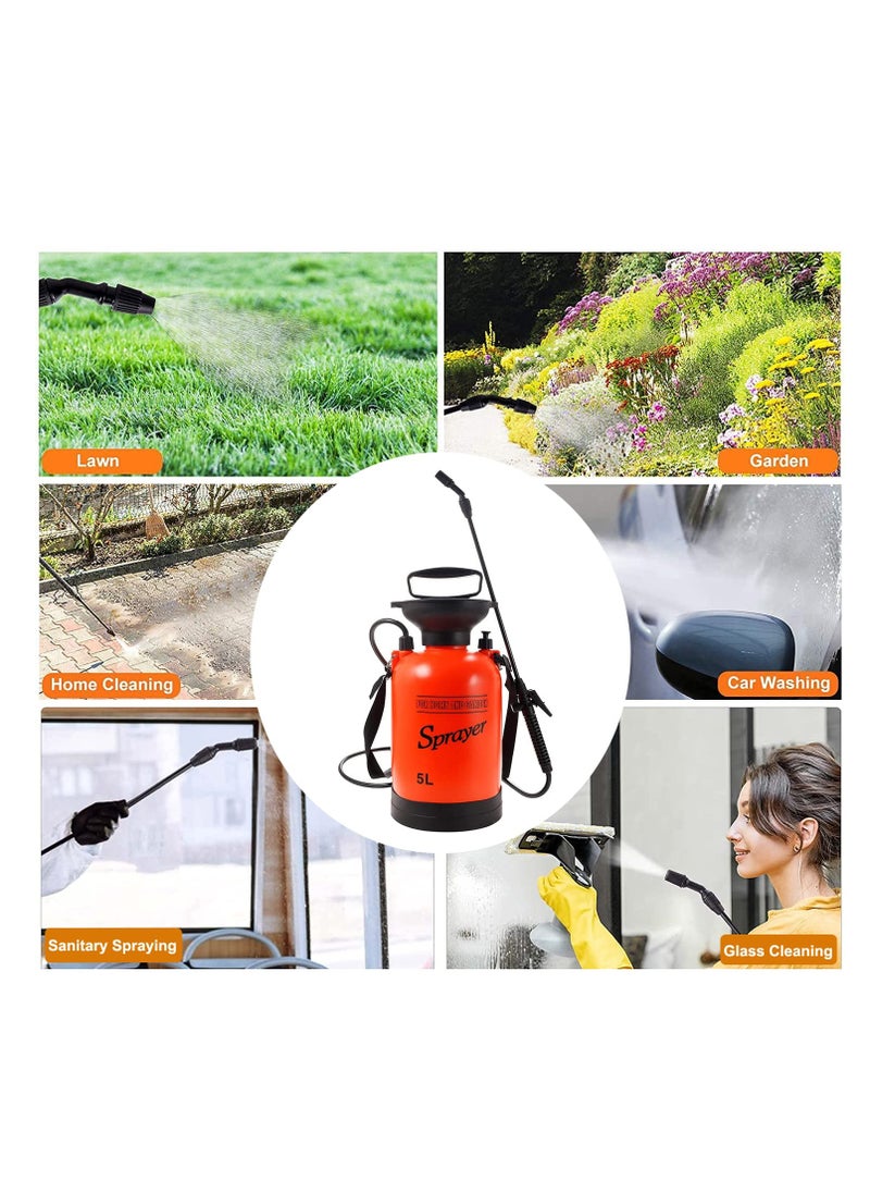 upspirit - Hand Pressure Pump Garden Sprayer (8L) - Image 1