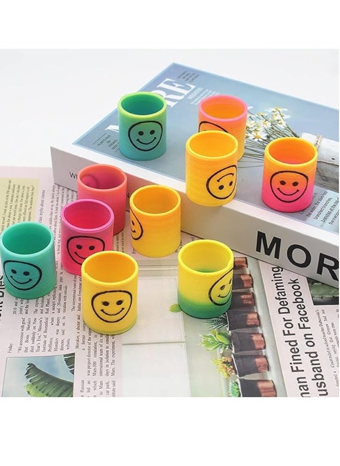 Generic Smiley Party Favors For Kids Birthday Party- 24Pcs Spring Birthday Gift Toys For Girls Boys, Return Gifts For Birthday Party kids, Birthday Giveaways For Kids Bulk Mini Toys Pinata Goody Bag  - Image 3