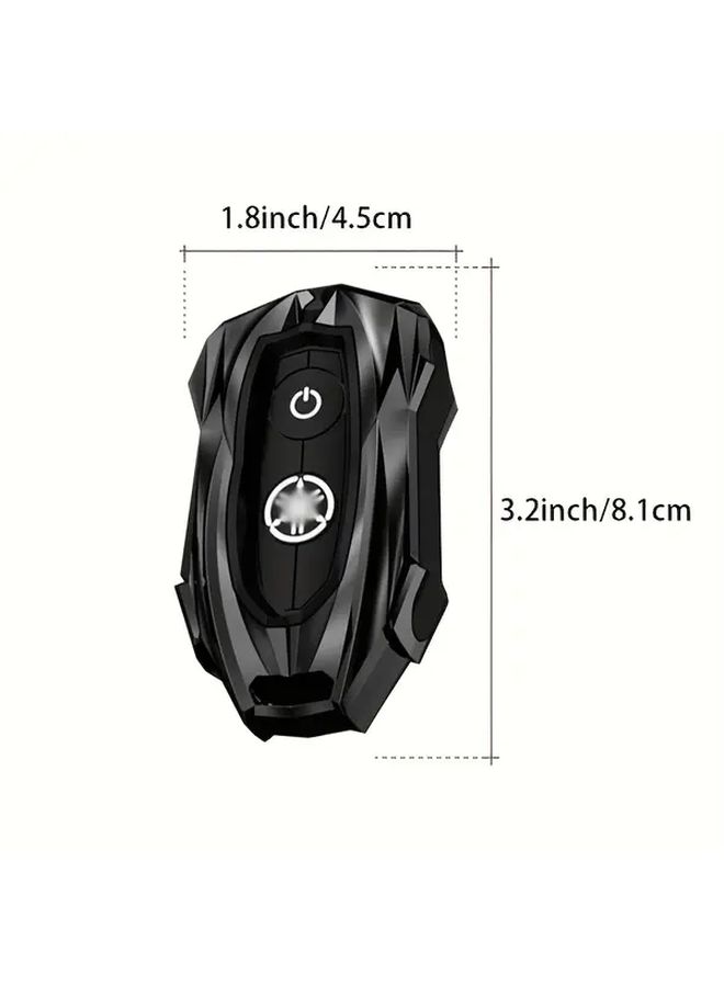 Zinc Alloy Key Cover Type A Durable Metal Protection Case For Yamaha Nmax155 With Ergonomic Grip Scratch Resistant Design Secure Locking Mechanism Compatible With XMAX300 Motorcycle And Car Keys Sleek Metallic Finish Scratch Resistant Material Car Key Case Motorcycle Key Cover Key Fob Cover Keychain - Image 4