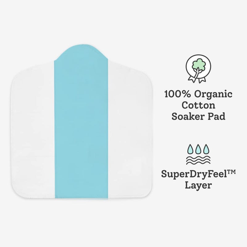 SuperBottoms Dry Feel Magic Pad set of 2 - Cloth diaper soakers/inserts for SuperBottoms Freesize UNO cloth diaper - Image 3
