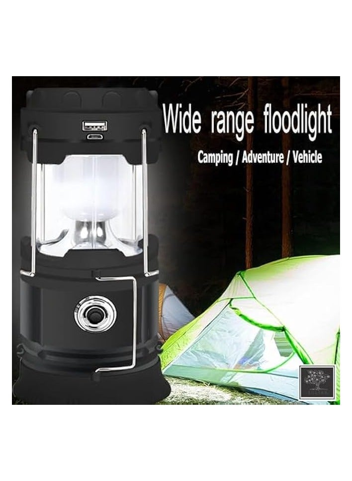 erorex 2 Pack Portable Led Camping Lantern Flashlights Survival Kit For Emergency, Hurricane, Outage - Image 2