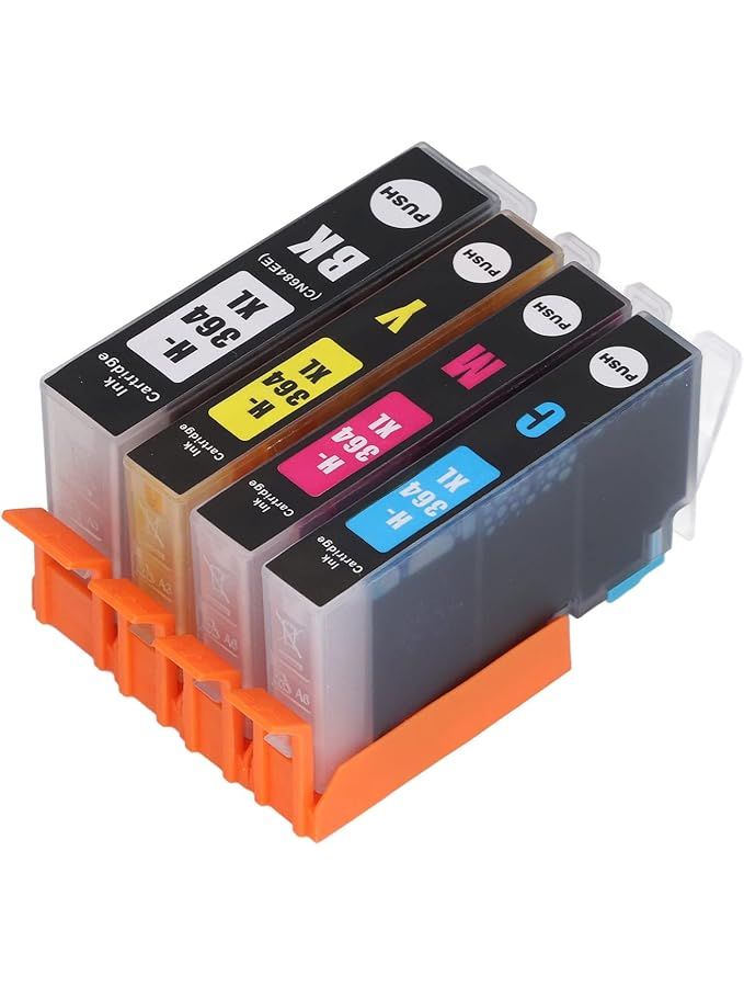 Compatible Ink Cartridge BK C M Y 4 Colors For Photosmart B8550 B8553 B8558 C6380 C6383 Printers - Image 1