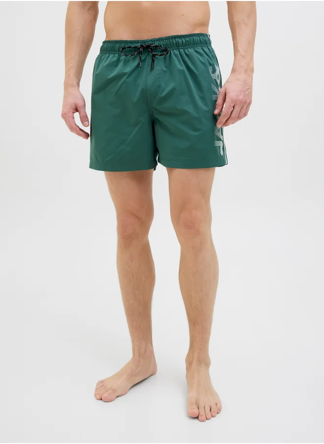 JACK & JONES JPSTMAUI Swim Spice Logo AKM SN Shorts