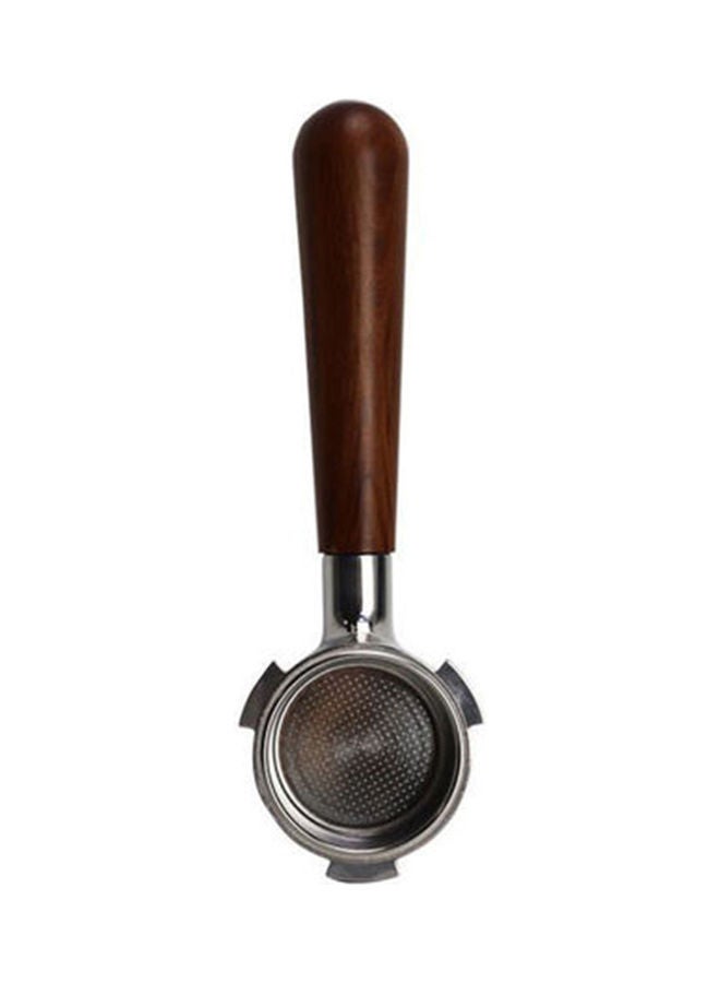 NIBEMINENT Stainless Steel Coffee Bottomless Portafilter Brown/Silver 51mm 51x220 millimeterml - Image 2