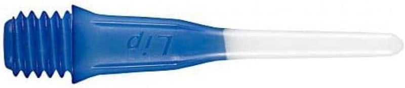 LSTYLE Short Lippoint Dart Tips – 2-Tone Dark Blue | 2BA Soft Tip Points – 1 Pack (30 Tips) - Image 1