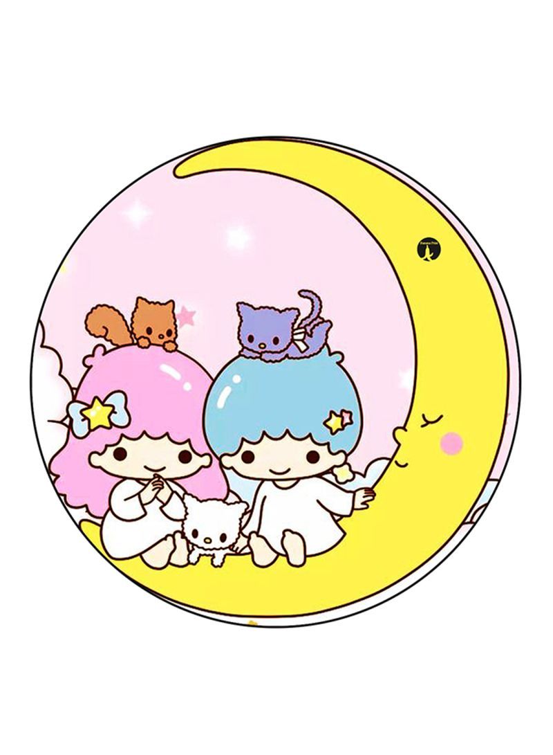 RKN Boy And A Girl Printed Mouse Pad Multicolour