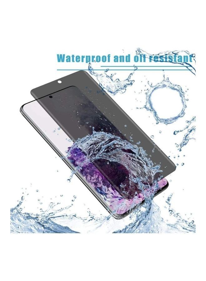 shAyzee Tempered Glass Screen Protector For Samsung Galaxy S21 5G Clear/Black - Image 2