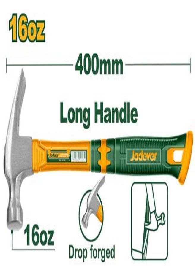 Jadever Long Handle Claw Hammer Jdhm336L