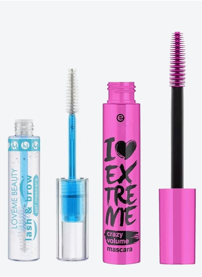 LOVEME BEAUTY - IASH & BROW GEL +EXTREME MASCARA - Image 1