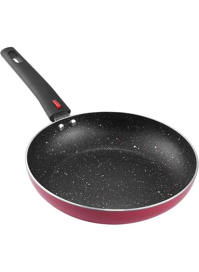 VINOD Popular Non Stick Frypan 24 Cm With Sturdy Riveted And Bakelite Handle (Induction And Gas Stove Friendly), Non Toxic And Pfoa Free   24 Months Warranty - Image 5