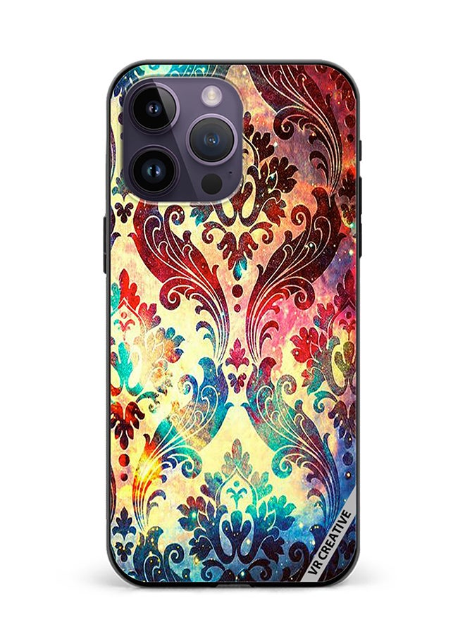 Protective Case Cover For Apple iPhone 16 Pro Max Floral Design Multicolour