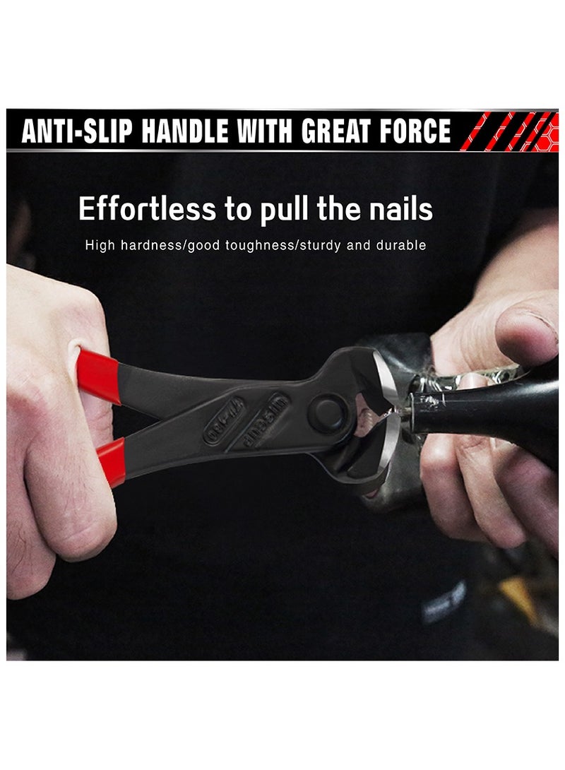 WISEUP It Is Made Of High-quality Chrome Vanadium Steel,the Whole Body Of The Tong Is Quenched, The Jaw Is Quenched Twice With High Frequency, With Good Toughness, Sharp And Durable,the Tong Head Can Be Opened And Closed Freely，easy To Use(6 inch)  - Image 4