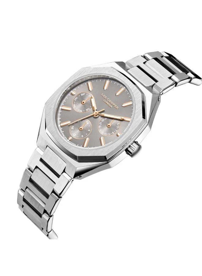 لي كوبر ساعة نسائية شبكية متعددة الوظائف  مم