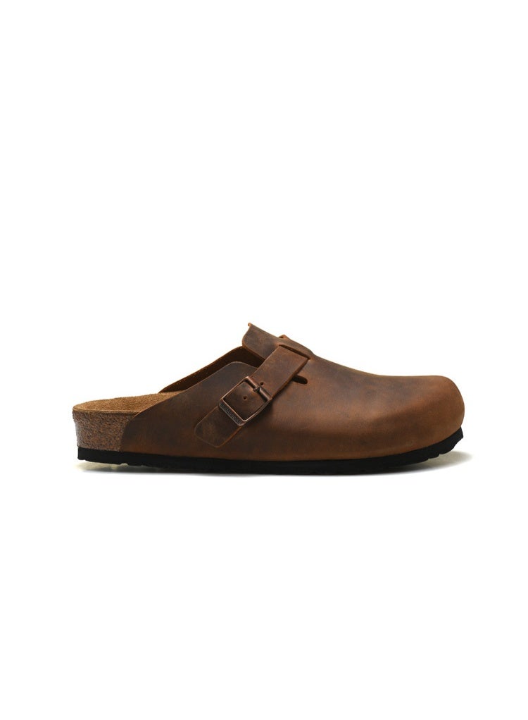 BIRKENSTOCK Boston Oiled Leather Clogs Unisex - Image 5