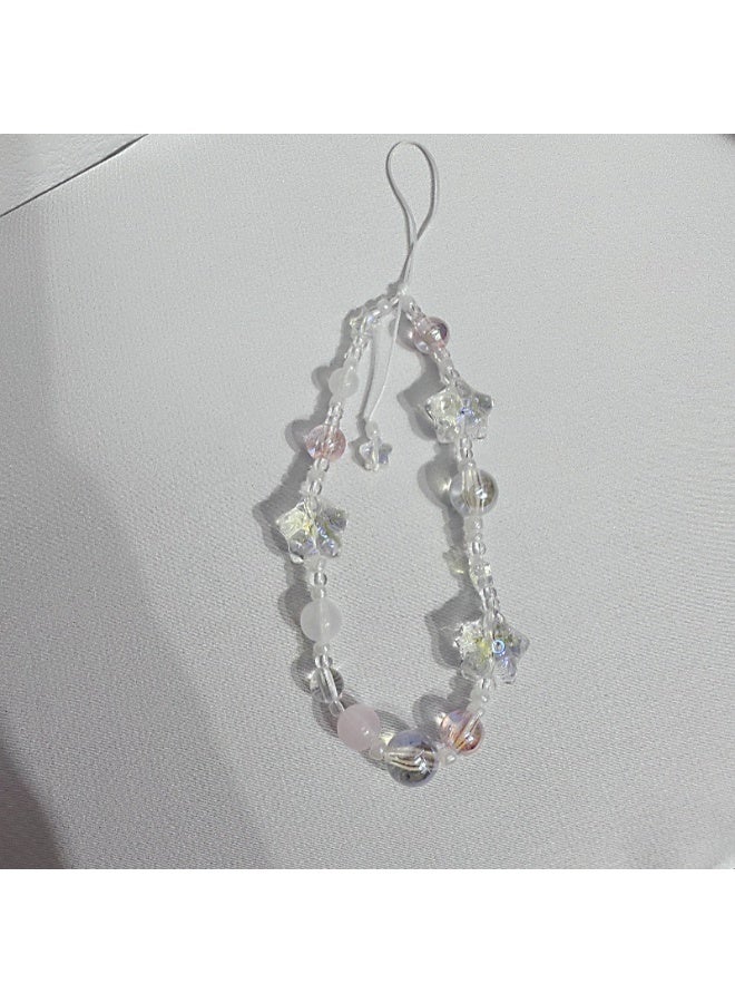 NIBEMINENT Phone Charm/ Chain Strap for Women Girls, Sweetie Cell Phone Case Lanyard Wrist Strap