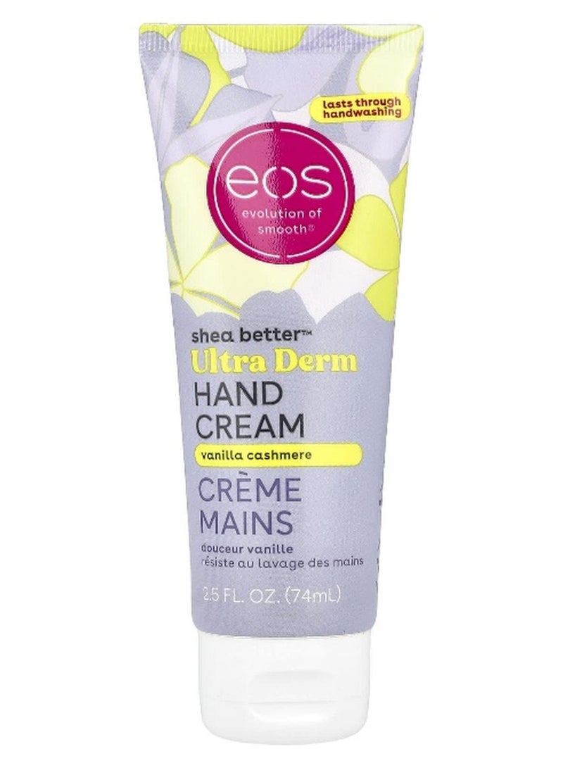 EOS, Shea Better™, Ultra Derm Hand Cream, Vanilla Cashmere, 2.5 fl oz (74 ml) - Image 1