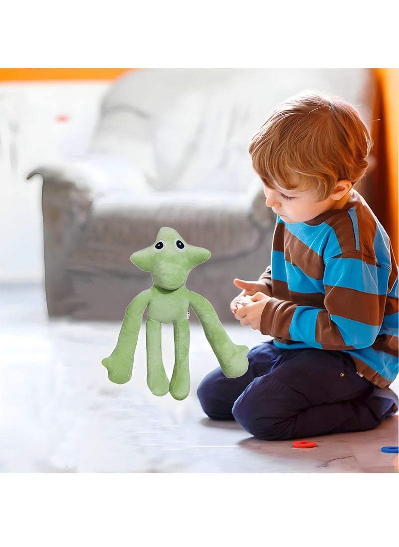 MAGIC VAULT Rainbow Friends Plush, Green Rainbow Friends Plush Doll, Soft Stuffed Animal Pillow Plushies Horror Plushy for Fans Kids Birthday Gift  - Image 4
