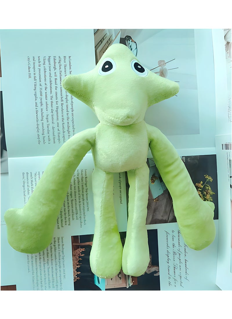 MAGIC VAULT Rainbow Friends Plush, Green Rainbow Friends Plush Doll, Soft Stuffed Animal Pillow Plushies Horror Plushy for Fans Kids Birthday Gift  - Image 3