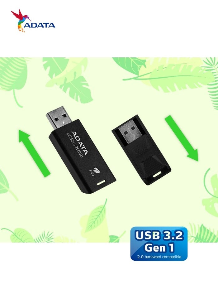 ADATA UC320 USB 3.2 Flash Drive | 256GB | Lightweight Capless | Fast Data Transfer  - Image 5