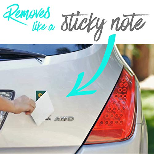 Crafted-Brand Student Driver Sticker | Easily Removable Just Like a Magnet but It Sticks Anywhere + Keep Your New Driver Safe with a Design That's Not Embarrassing - Image 3