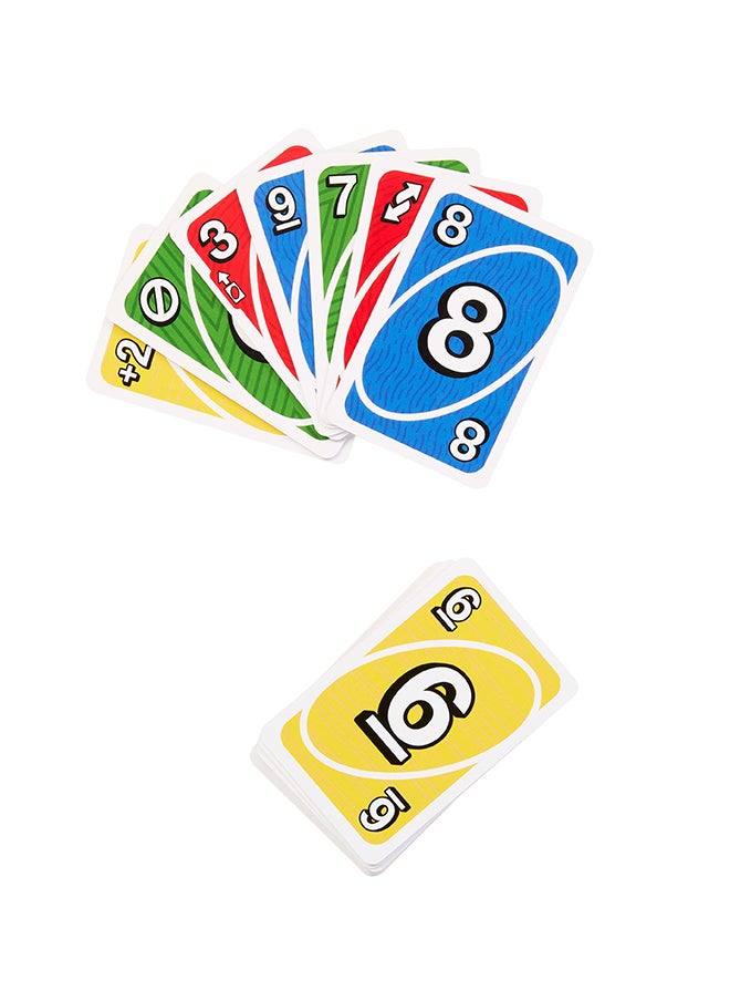 UNO Teams Card Game for Family Nights, Game Nights, Travel, Camping & Parties for Players 7 And Up In Up To Four Teams, With Cards Any Colorblind Player Can Use