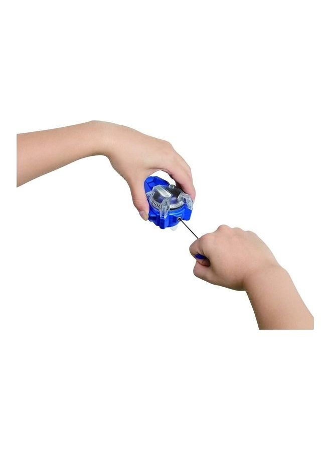 Burst Sparking Bey Launcher - Premium String Launcher, Left/Right Spin Function & Ergonomic Grip - Compatible with All Burst Series, Includes Battle Top & Grip Accessory  - Image 3