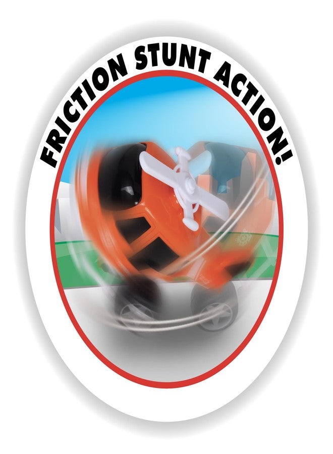 NKOK 5PK Friction Powered Rescue Vehicles; No Batteries Required; Realistic Features; Imaginative Play; Age 3+ - Image 4