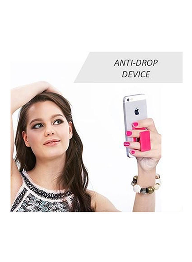 NIBEMINENT Universal Smartphones Secure Finger Grip And Kick Stand Pink - Image 4