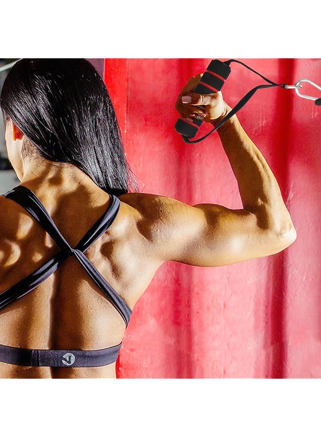 erorex Fitness Pulley Cable Tricep Rope Chest Expander Cables Strength Muscle Training Cable Machine Attachment For Home Gym  - Image 3