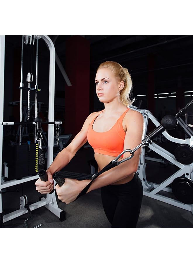 erorex Fitness Pulley Cable Tricep Rope Chest Expander Cables Strength Muscle Training Cable Machine Attachment For Home Gym  - Image 2