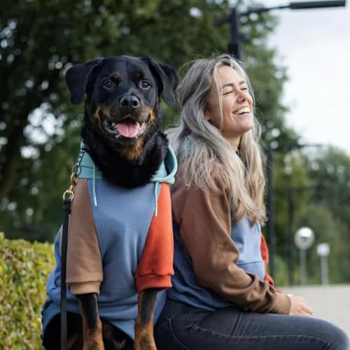 Spark Paws Dog Hoodie – Premium Dog Sweater for Small, Medium, and Large Dogs | Warm Outfits for French Bulldogs, Pitbull, Puppy, Winter Jacket Alternative - Alpine - 4XL - Image 4