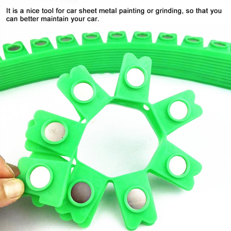 Car Sheet Metal Spray Paint Protective Magnetic Strip Grinding Edges Shielding Protector 550mm/21.7in for Car Repairing Maintenance - Image 3