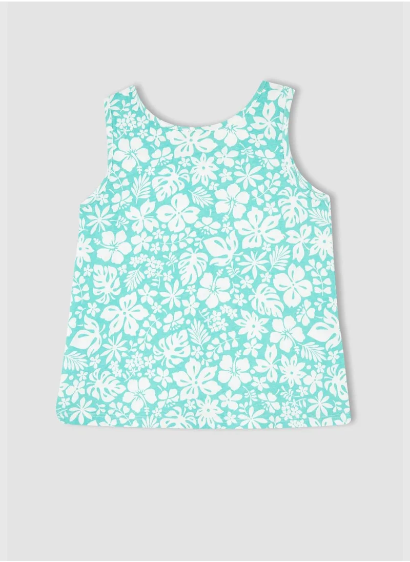 ديفاكتو Regular Fit Batik Print Vest