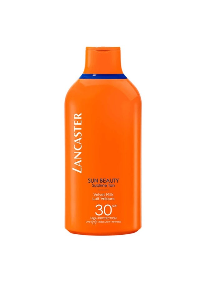 لانكستر صن بيوتي فيلفيت ميلك بعامل حماية من الشمس 30، 400 مل - Image 1