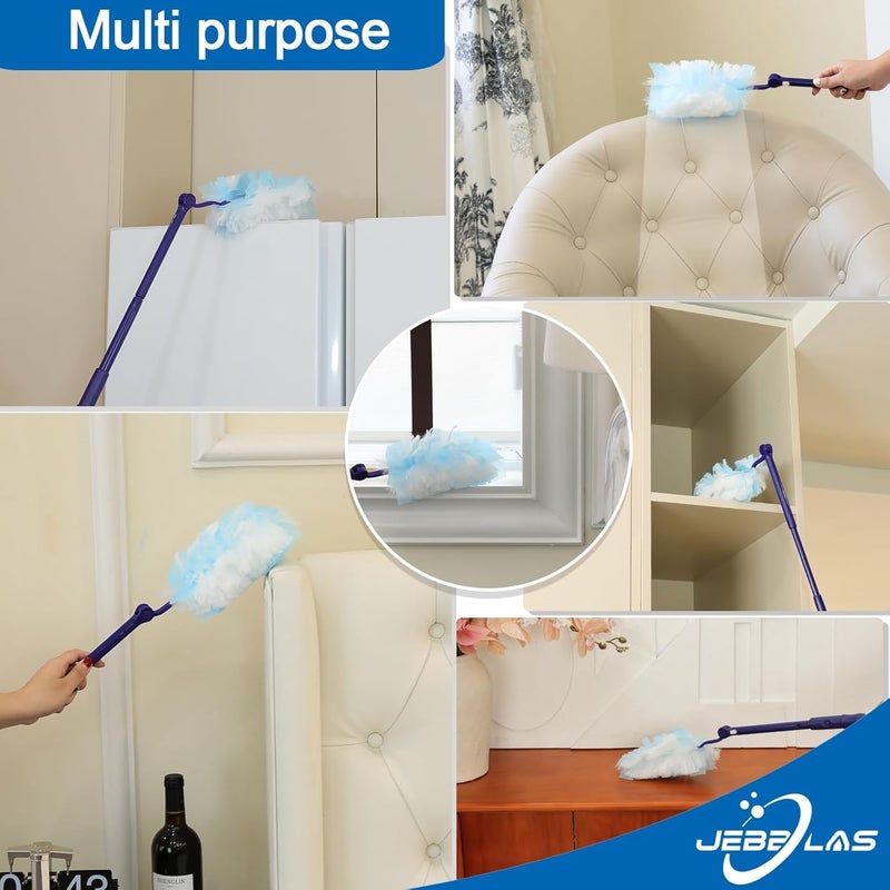Jebblas Disposable Dusters Refills, Heavy Duty Electrostatic Duster Head, Total 30 Count - Image 4