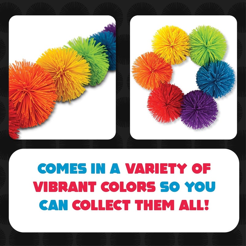 Koosh Balls 3 inch, Single Assorted Color - Kids Outdoor Toys, Beach Toys, Kids Games, Outdoor Games for Adults and Family, Outdoor Games for Kids, Kids Toys, Fidget Toys for Kids, Ages 3+ - Image 3