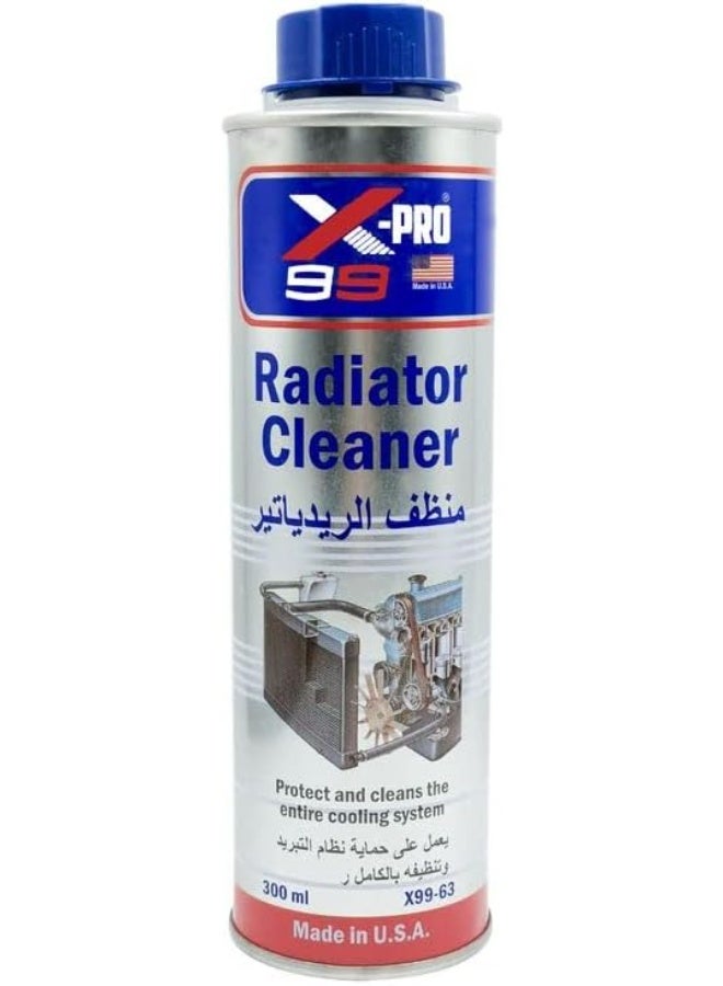 X Pro 99 Radiator Cleaner Car Radiator Cleaning Liquid Protect And Cleans The Entire Cooling System 300 ML - Image 1