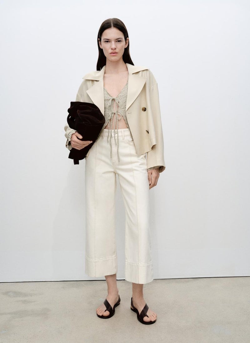 MANGO Double-Breasted Jacket With Lapels  - Image 5