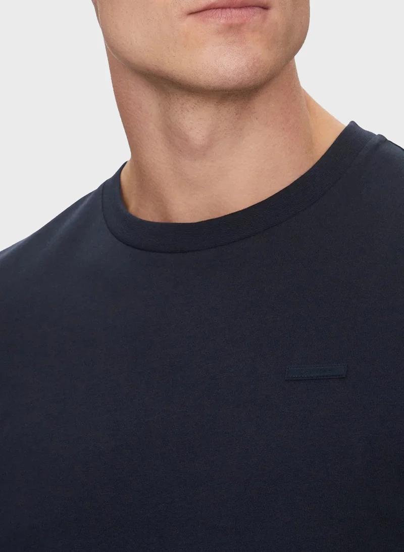 CALVIN KLEIN Logo Crew Neck T-Shirt