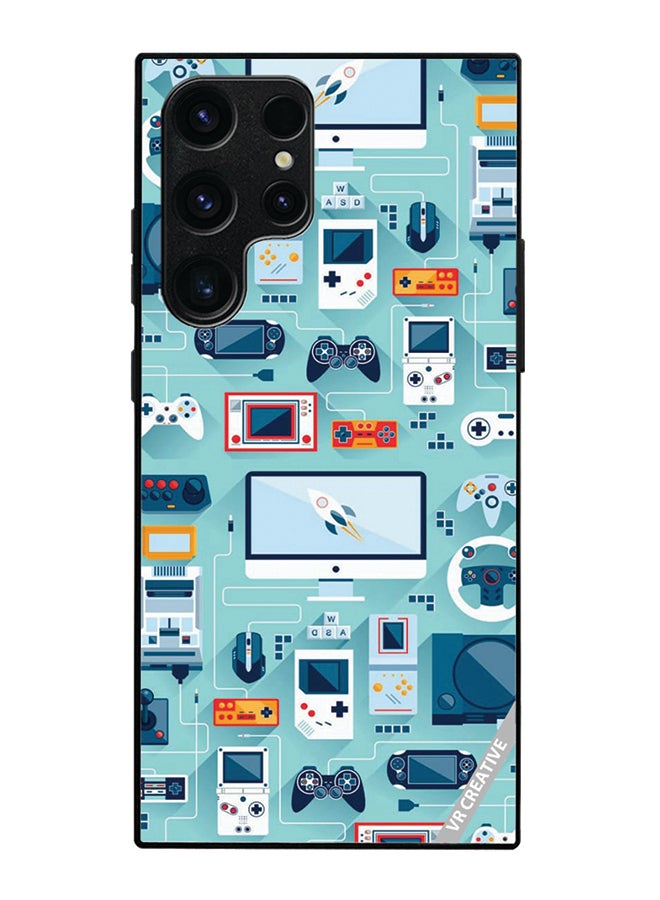 Protective Case Cover For Samsung Galaxy S25 Ultra Technology Items Design Multicolour