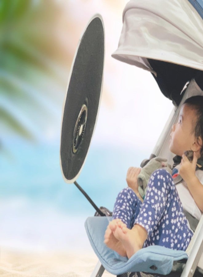 BuggyGear COOLSHADE UPF50 Sunshade by BUGGYGEAR - Easy Folding and Take with You Anywhere - Clamp it on a Chair or Baby Stroller - Collapsible, Compact, and Easy to Use - Protect Your Babys from The Sun - Image 2