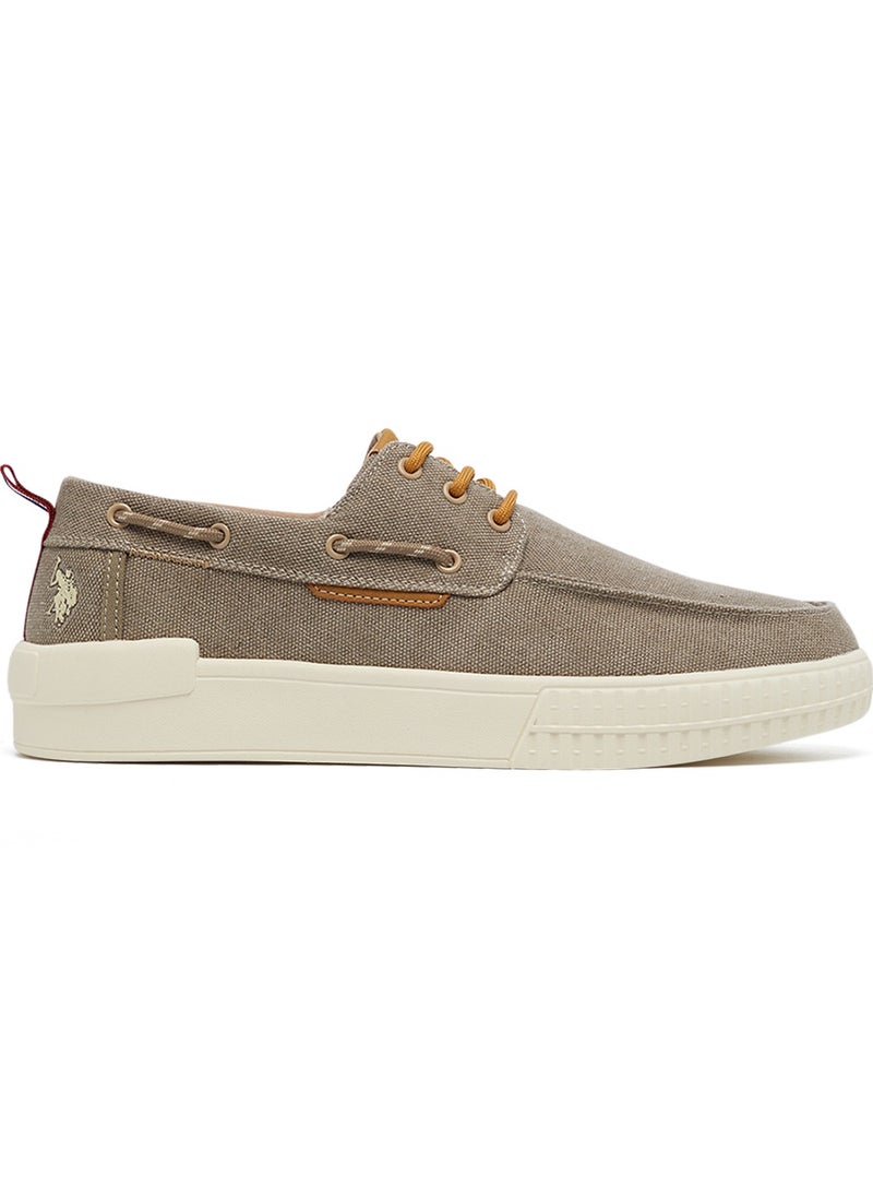 U.S. Polo Assn. - Men's Beige Low-Top Sneakers - Lightweight Slip-On Design with Iconic Branding for a Clean Look - Image 1
