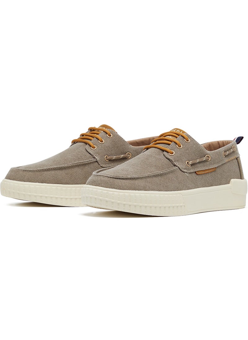 U.S. Polo Assn. - Men's Beige Low-Top Sneakers - Lightweight Slip-On Design with Iconic Branding for a Clean Look - Image 1