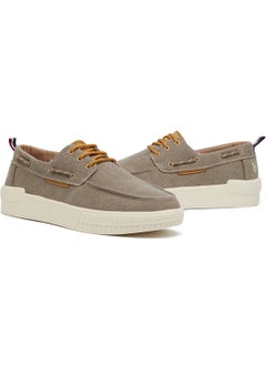 U.S. Polo Assn. Men's Beige Low-Top Sneakers - Lightweight Slip-On Design with Iconic Branding for a Clean Look  - Image 3