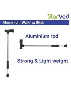 STARMED StarMed Adjustable Aluminium Walking Stick, Lightweight, for Elderly, Hiking, Blind Men and Women…  - Image 4