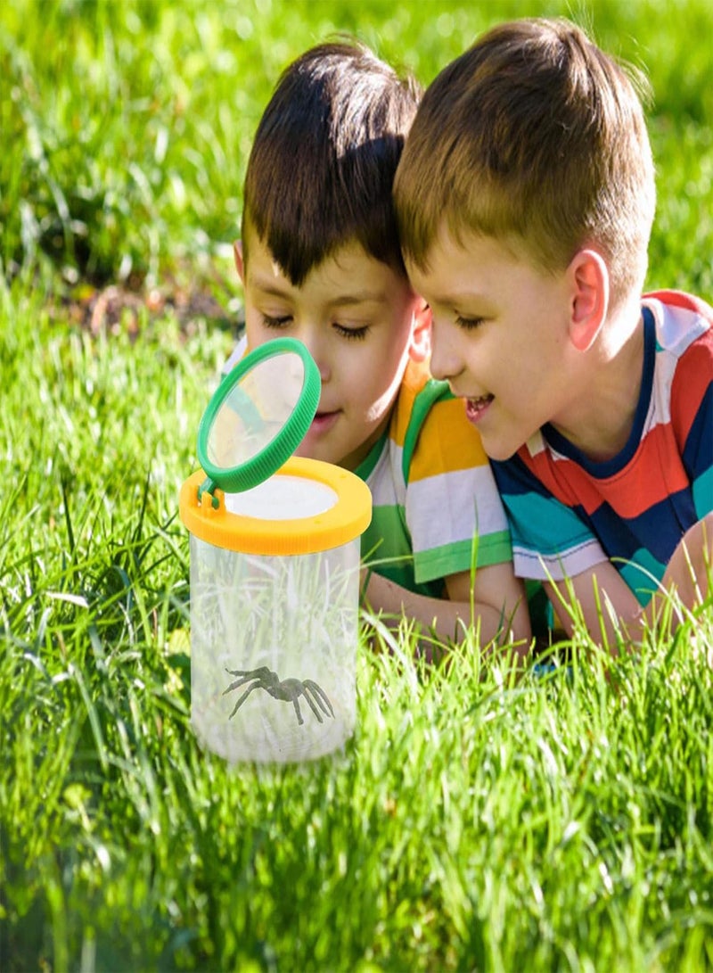 GGOOT Insect Observation Cage | Insect Viewer Collecting Kit | Caterpillars Cups Educational Science Kits Spider Growing Container With Magnifier - Image 3