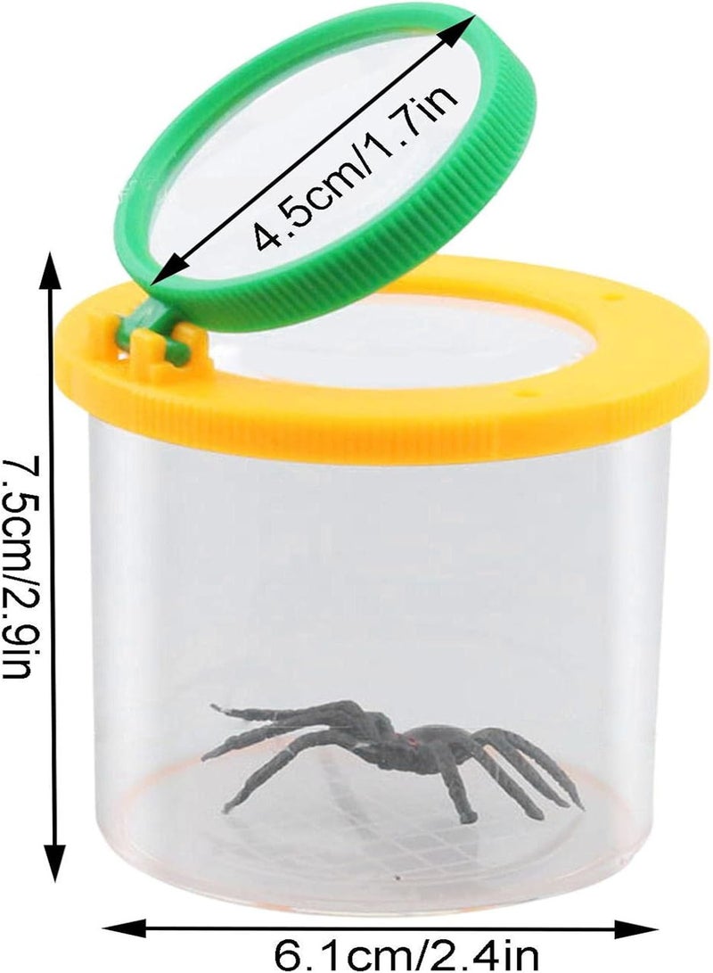 GGOOT Insect Observation Cage | Insect Viewer Collecting Kit | Caterpillars Cups Educational Science Kits Spider Growing Container With Magnifier - Image 4