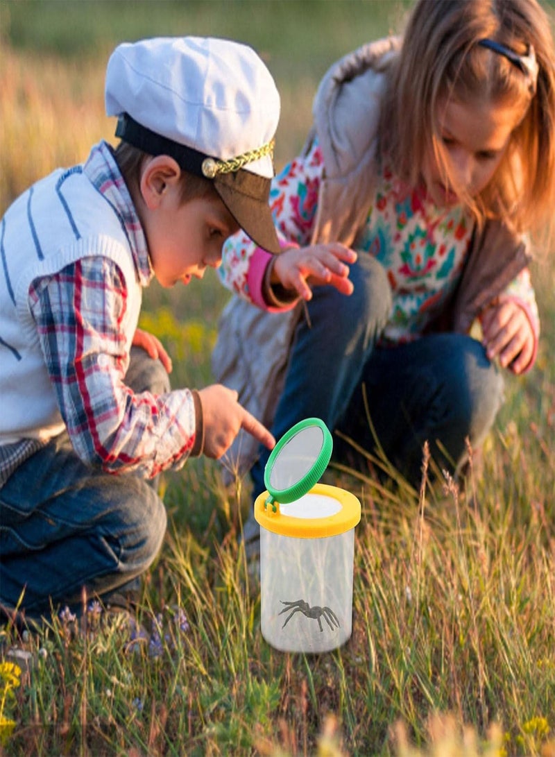GGOOT Insect Observation Cage | Insect Viewer Collecting Kit | Caterpillars Cups Educational Science Kits Spider Growing Container With Magnifier - Image 2
