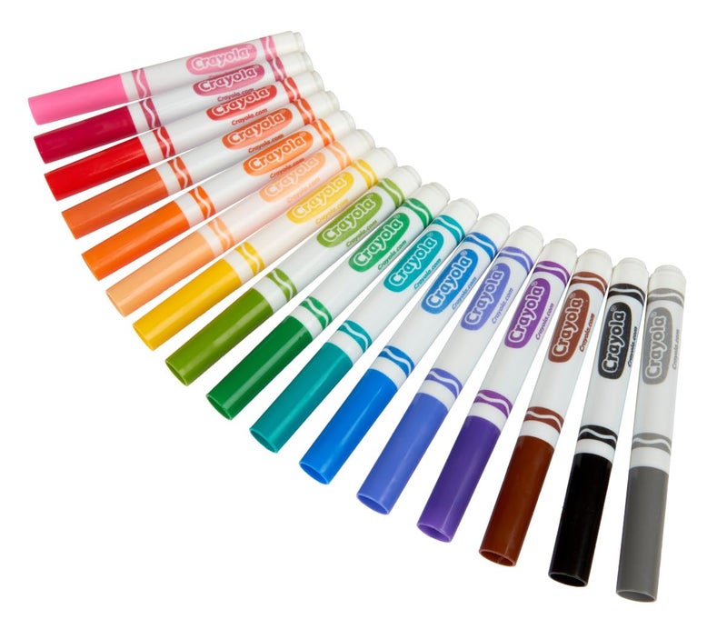 Crayola Broad Line Markers Classpack (256 Ct), Bulk School Supplies For Teachers, Kids Markers For School, Classroom Must Have - Image 4